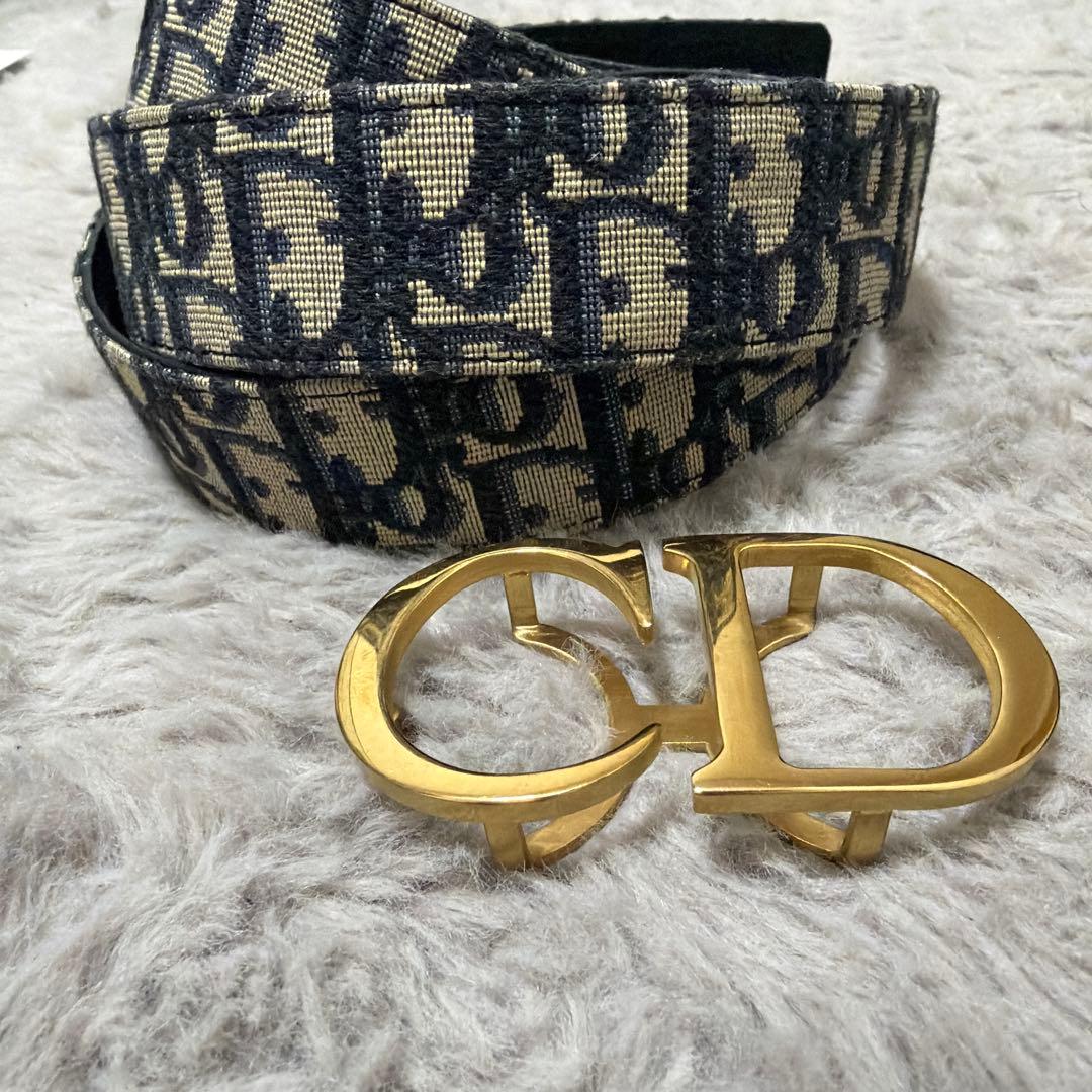 Dior オブリーク柄 ベルト