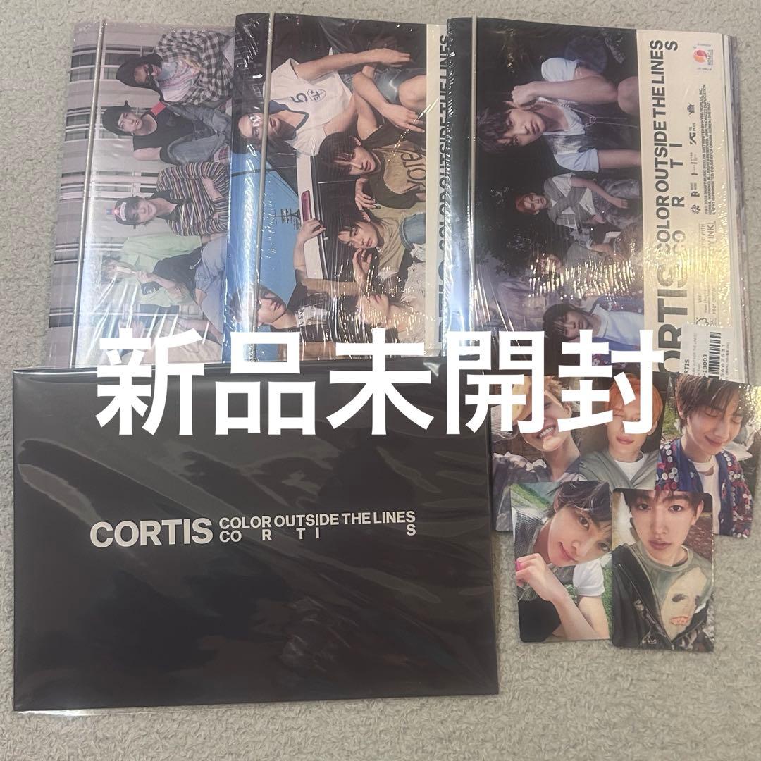 CORTIS アルバム 新品未開封 ３形態セット　ビジュアルカード・トレカ 付き