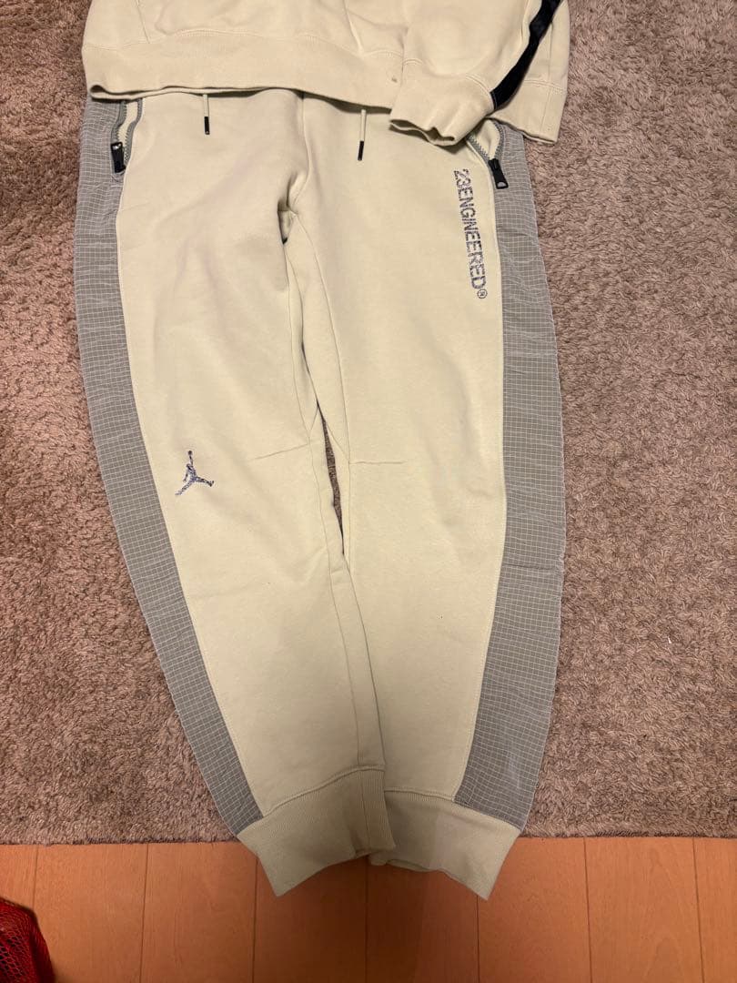 美品即完売NIKEジョーダンスウェットジャージ上下セットライム