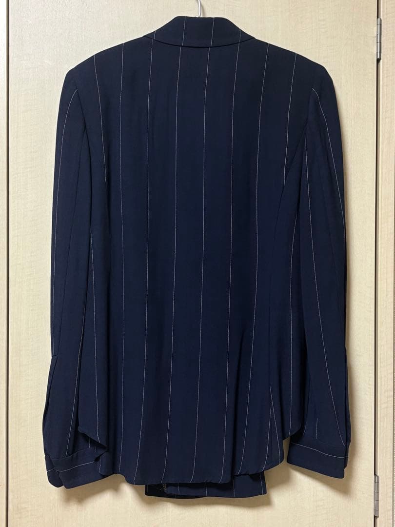 GIANFRANCO FERRE ネイビー ストライプスーツ40【新品未使用】