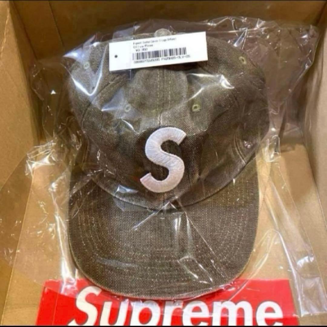 【新品】Supreme Pigment S Logo 6-Panel オリーブ