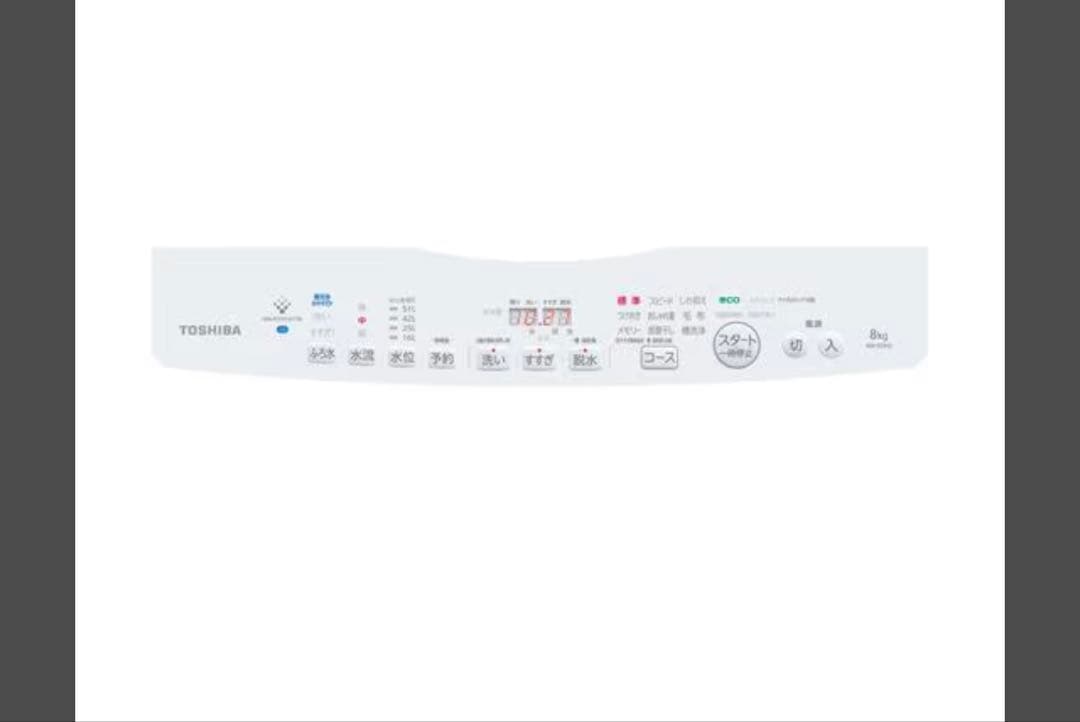 TOSHIBA 縦型洗濯機 AW-8DH5