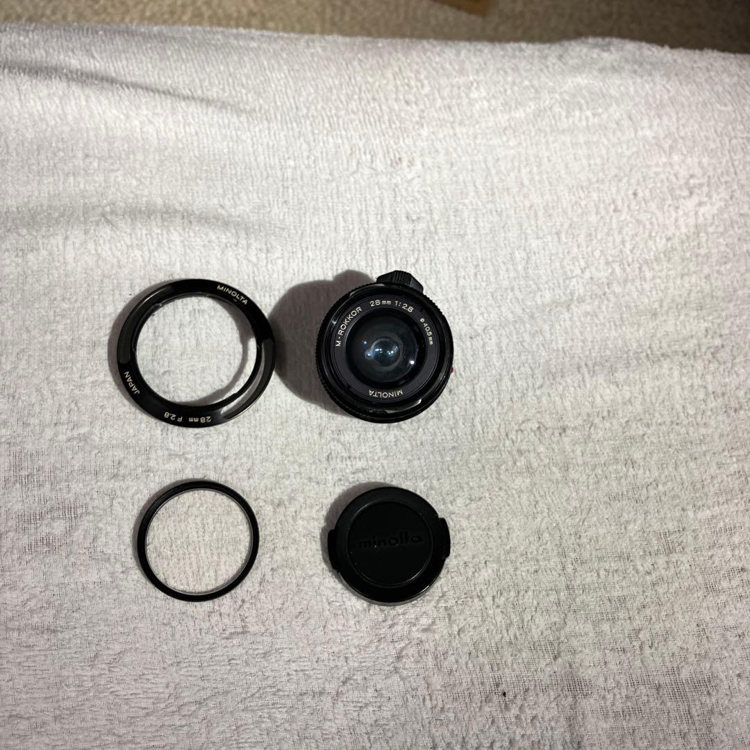 ミノルタ　M-ロッコール 28mm f2.8　Mマウント