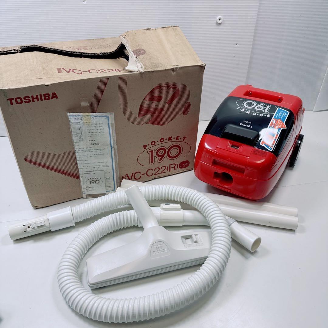 k1869 【新品未使用】東芝 掃除機 POCKET190 VC-C22R