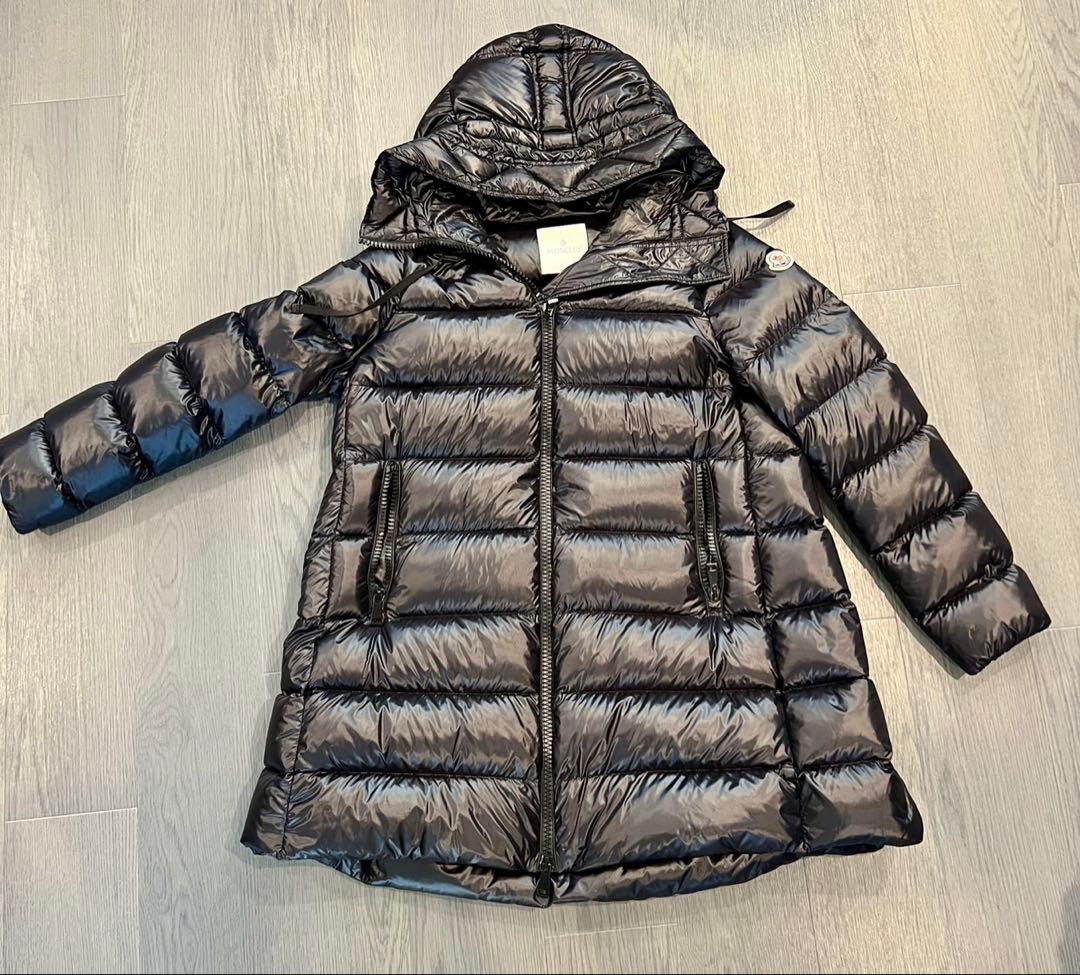 lilium  MONCLER ブラック ダウンジャケット フード付き