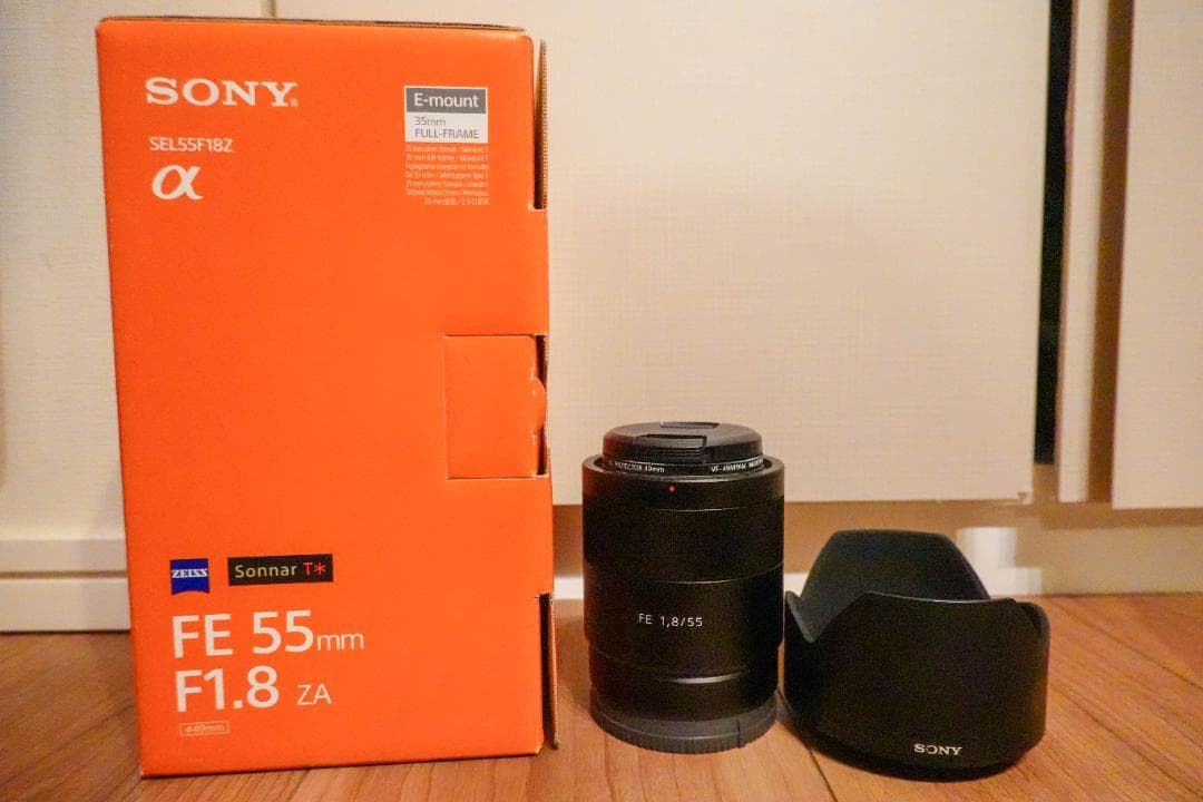 SONY FE 55mm F1.8 ZA 単焦点レンズ