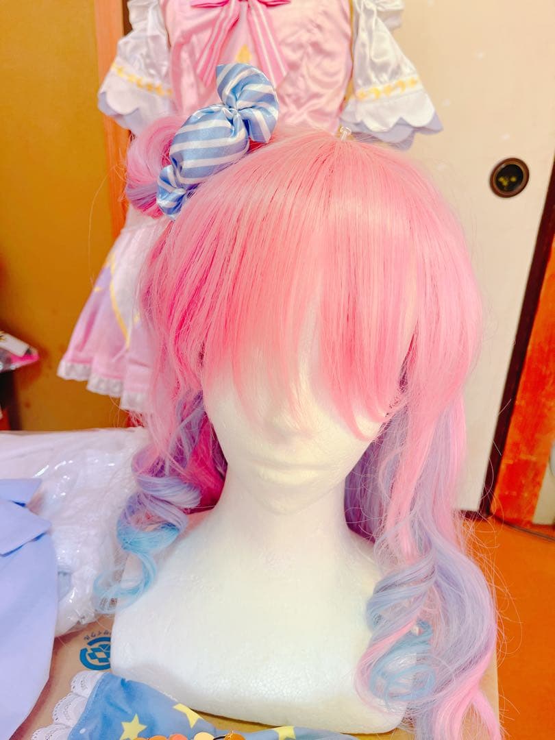 ホロライブhololive姫森ルーナ コスプレ衣装ウィッグセット