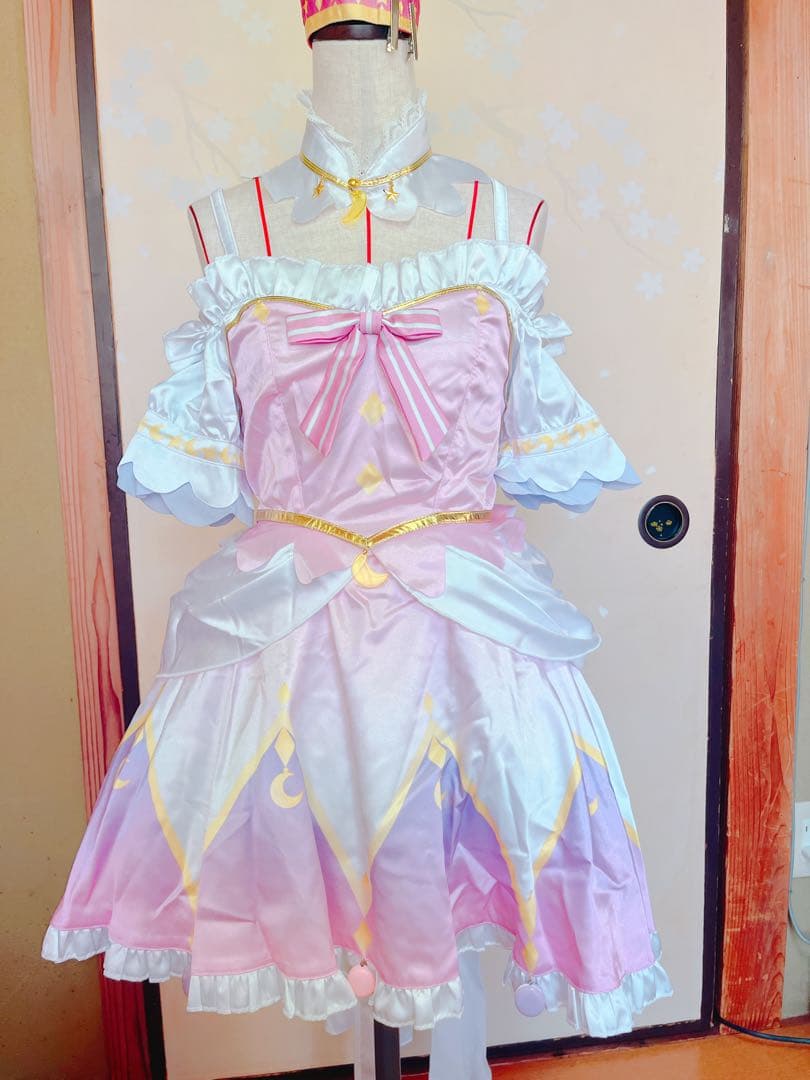 ホロライブhololive姫森ルーナ コスプレ衣装ウィッグセット