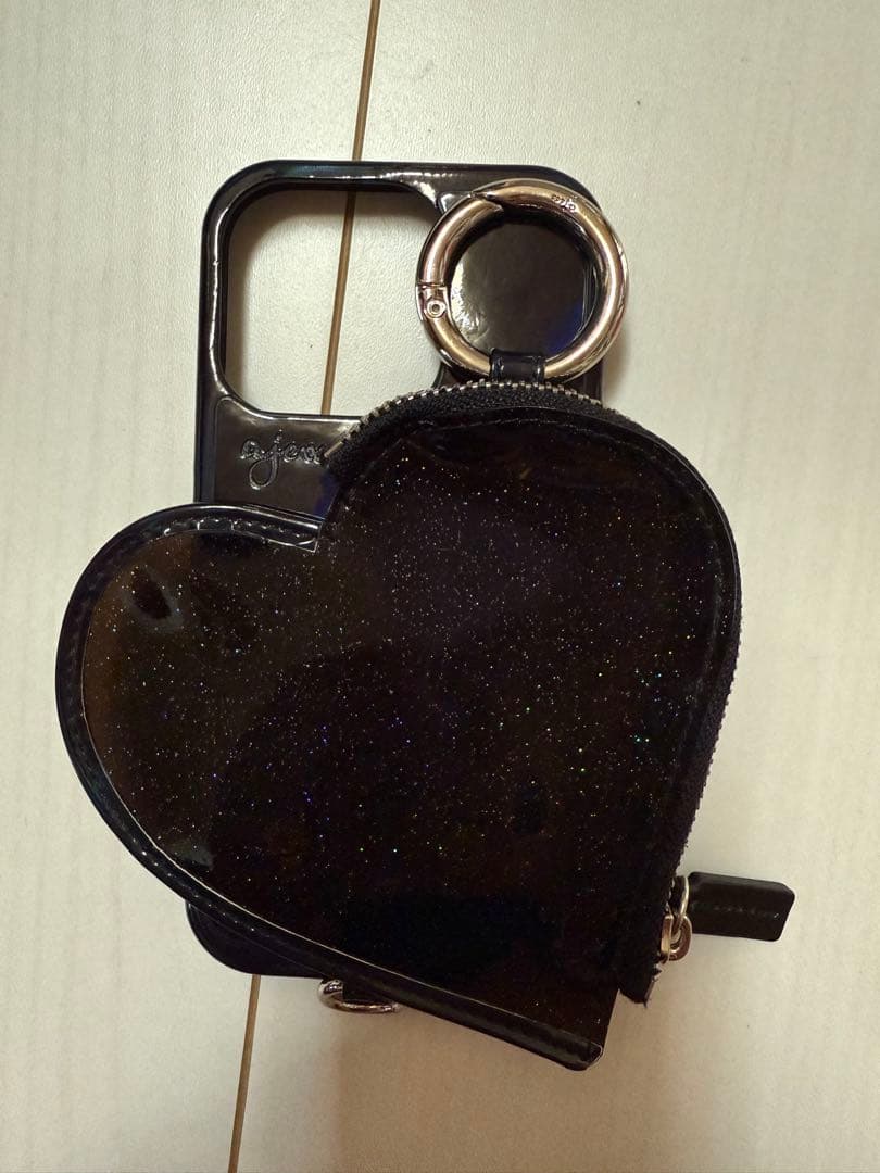 Ajew 人気！早いもの勝ち PVC HEART PLANET POCKET