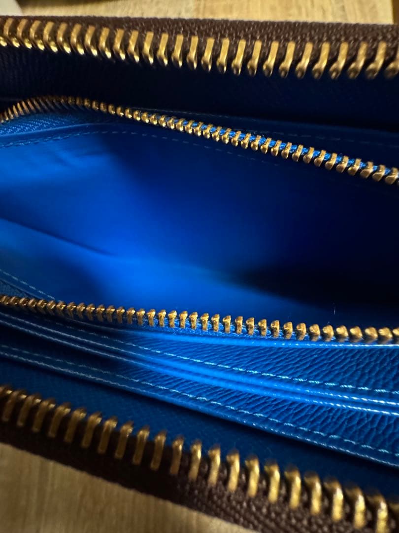 ルイヴィトン×草間彌生 モノグラム パンプキンドット ジッピーウォレット ブルー