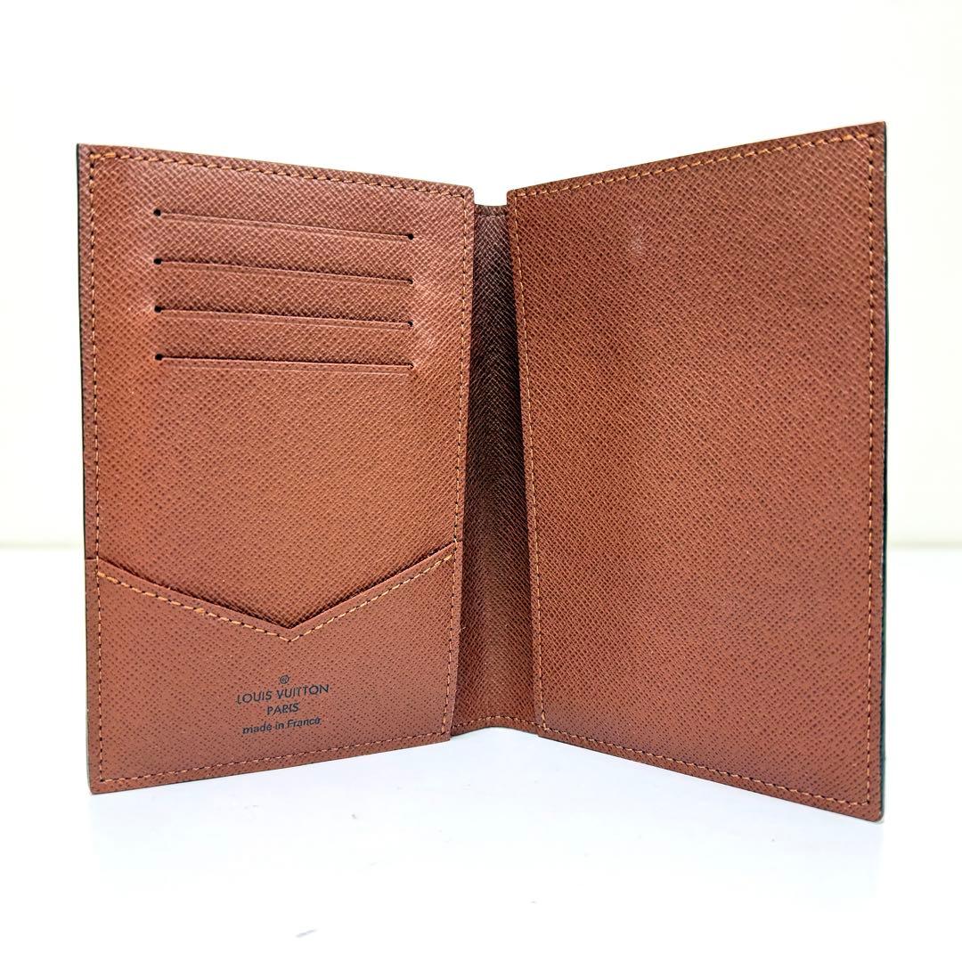 美品 ルイヴィトン モノグラム パスポートケース クーヴェルテュールパスポール