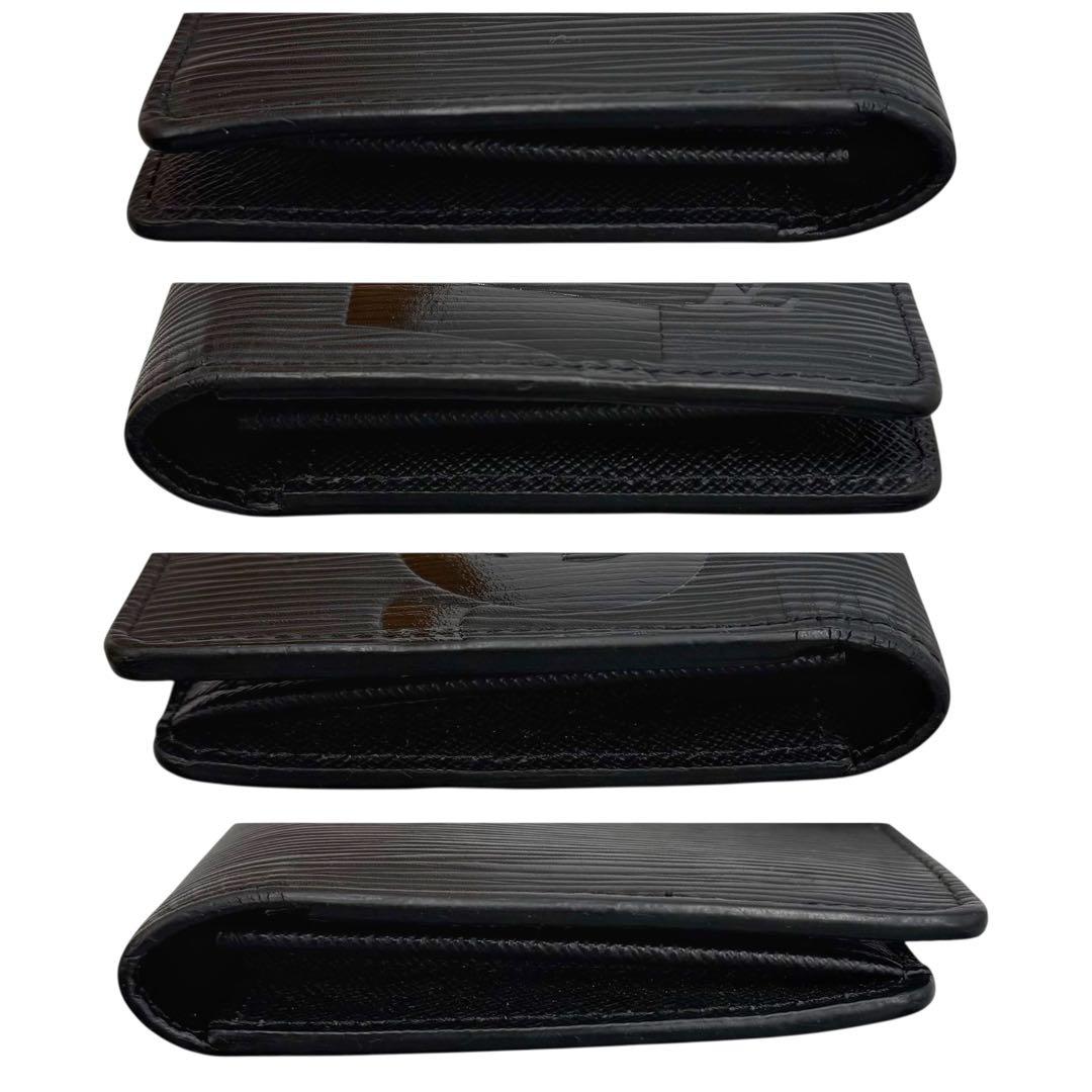 6155 美品 ルイヴィトン×シュプリーム エピ ブラザ 23AW 長財布 黒色