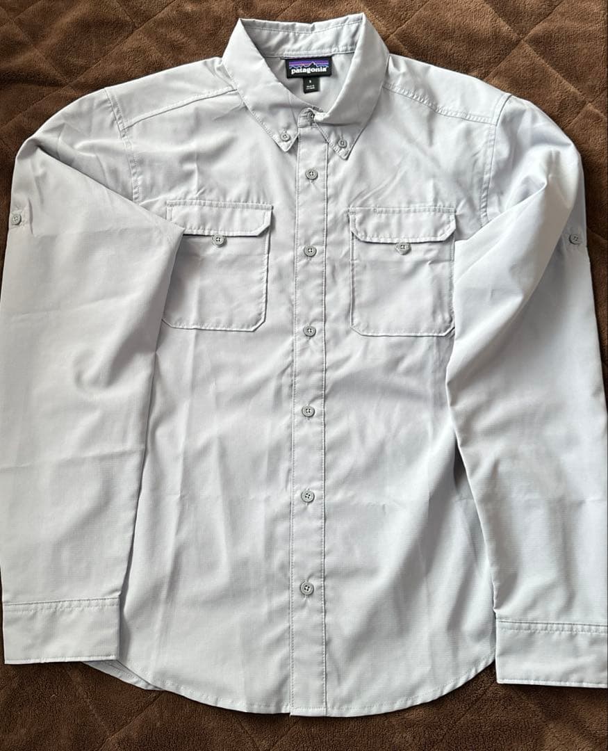 patagonia セルフガイデッドハイクシャツ　SGRY メンズ　Sサイズ