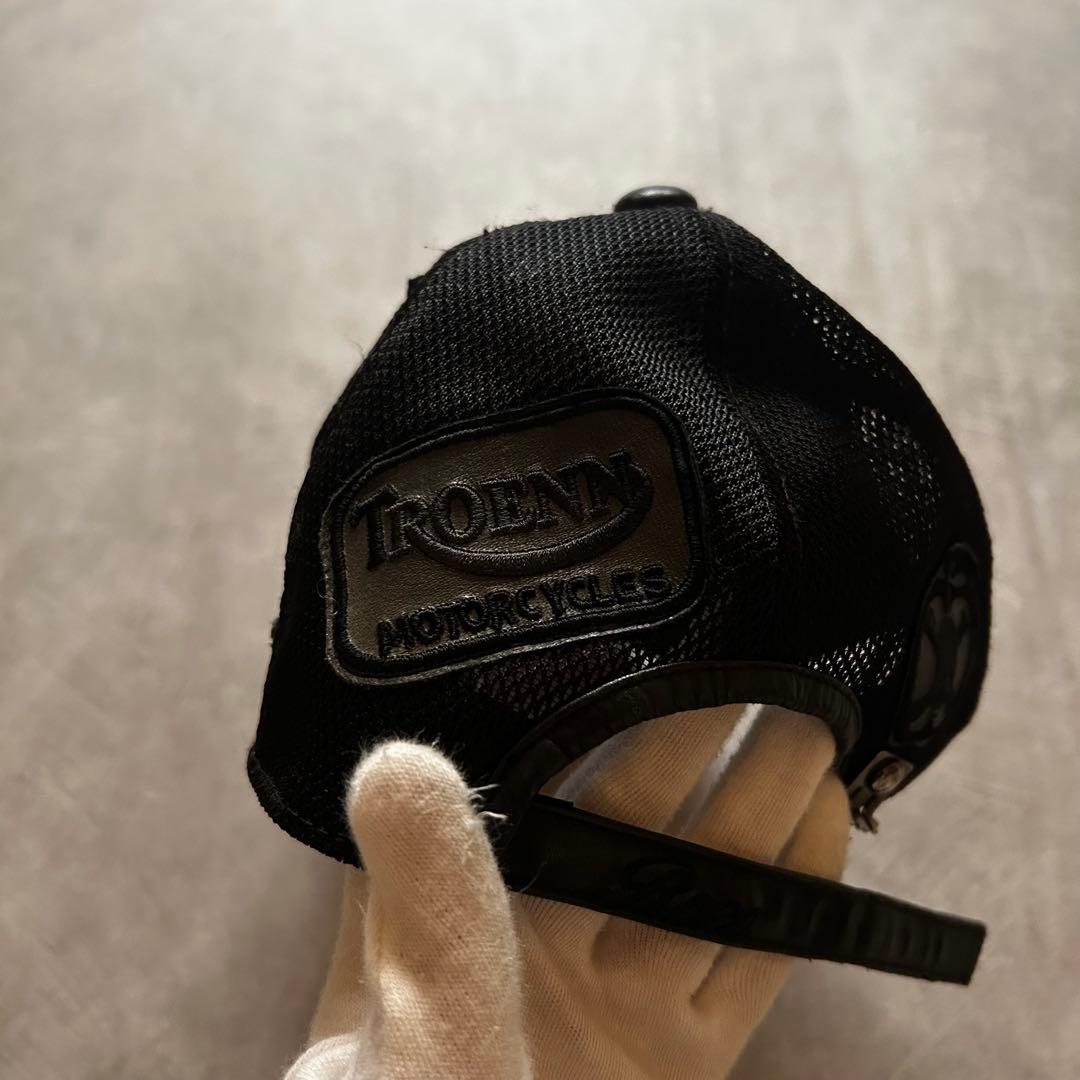 帽子 archive Roen grunge mesh cap y2k black