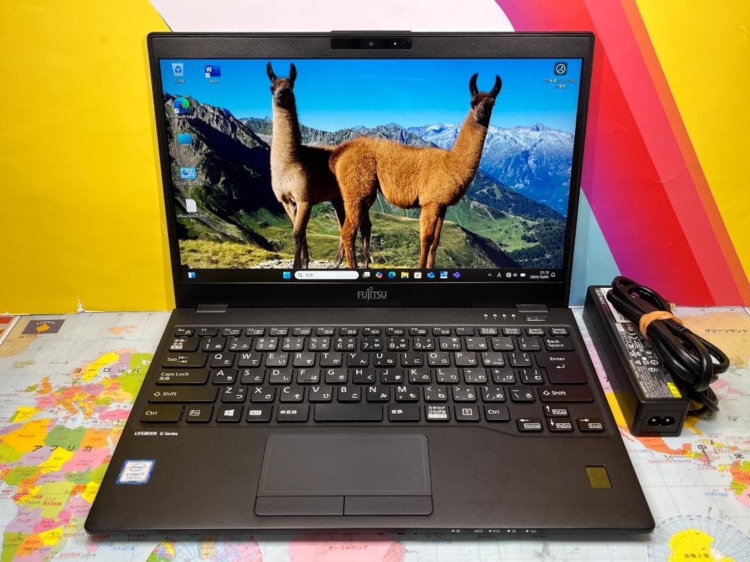 i7・16GB 富士通 美品 U939/B Office2024 ノートPC