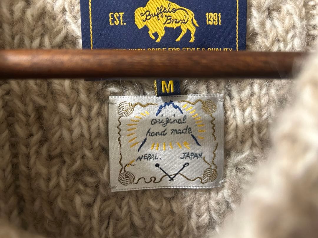 toku　PHERROW’S ☆ フィッシャーマンケーブルセーター　メンズ