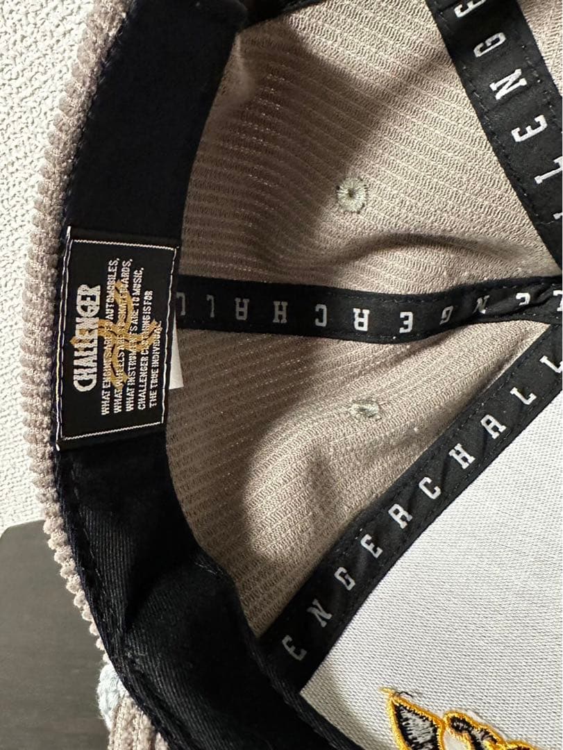 Challenger キャップ グレー　チャレンジャー　長瀬智也