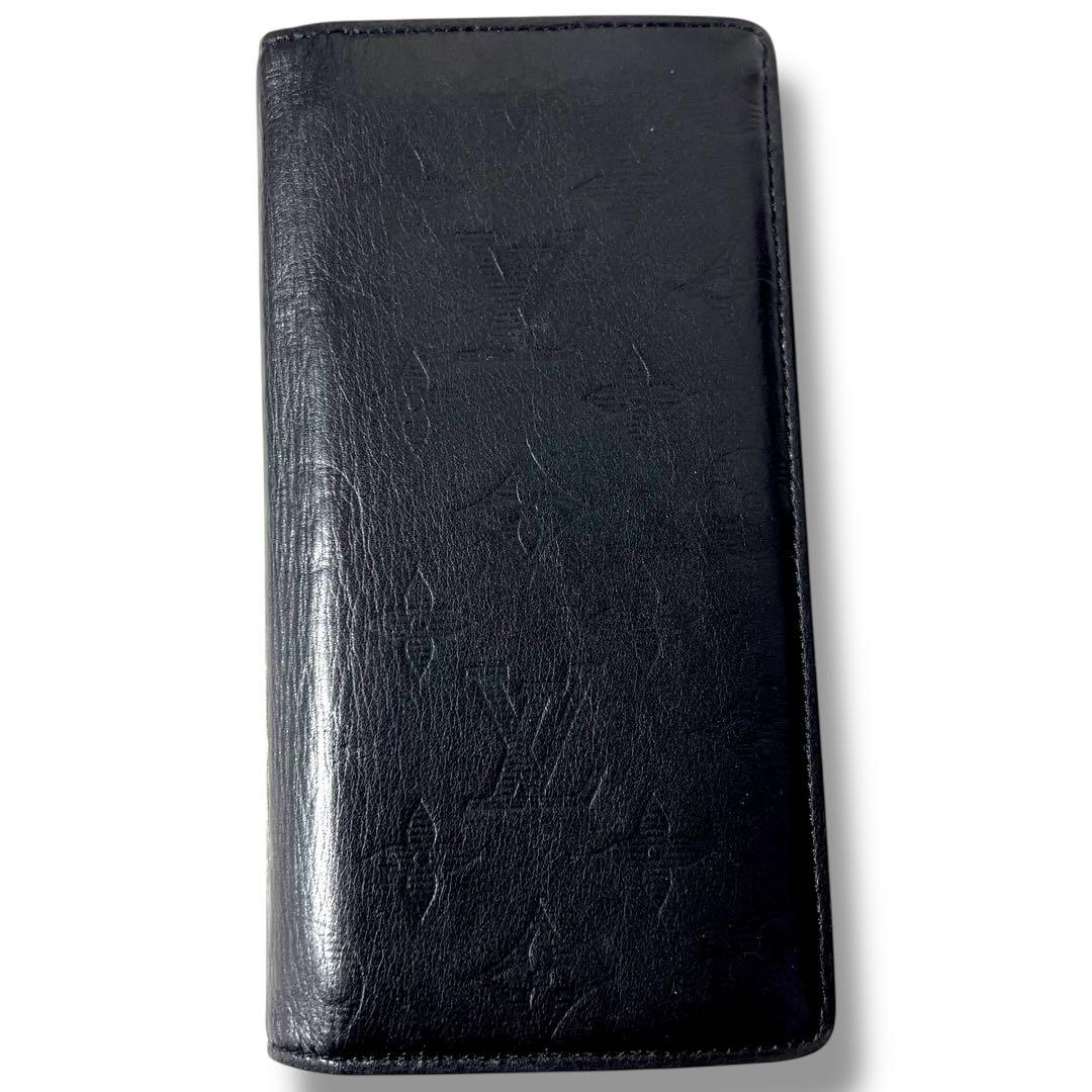 ルイヴィトン　モノグラムシャドウ　ポルトフォイユブラザ　長財布　二つ折り