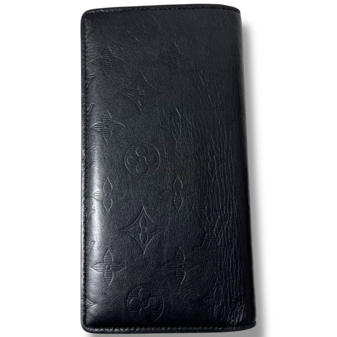 ルイヴィトン　モノグラムシャドウ　ポルトフォイユブラザ　長財布　二つ折り