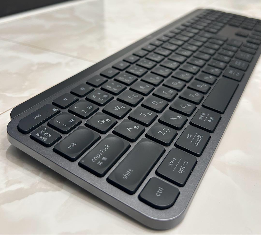 【美品】Logicool MX KEYS S ワイヤレスキーボード カバー付き