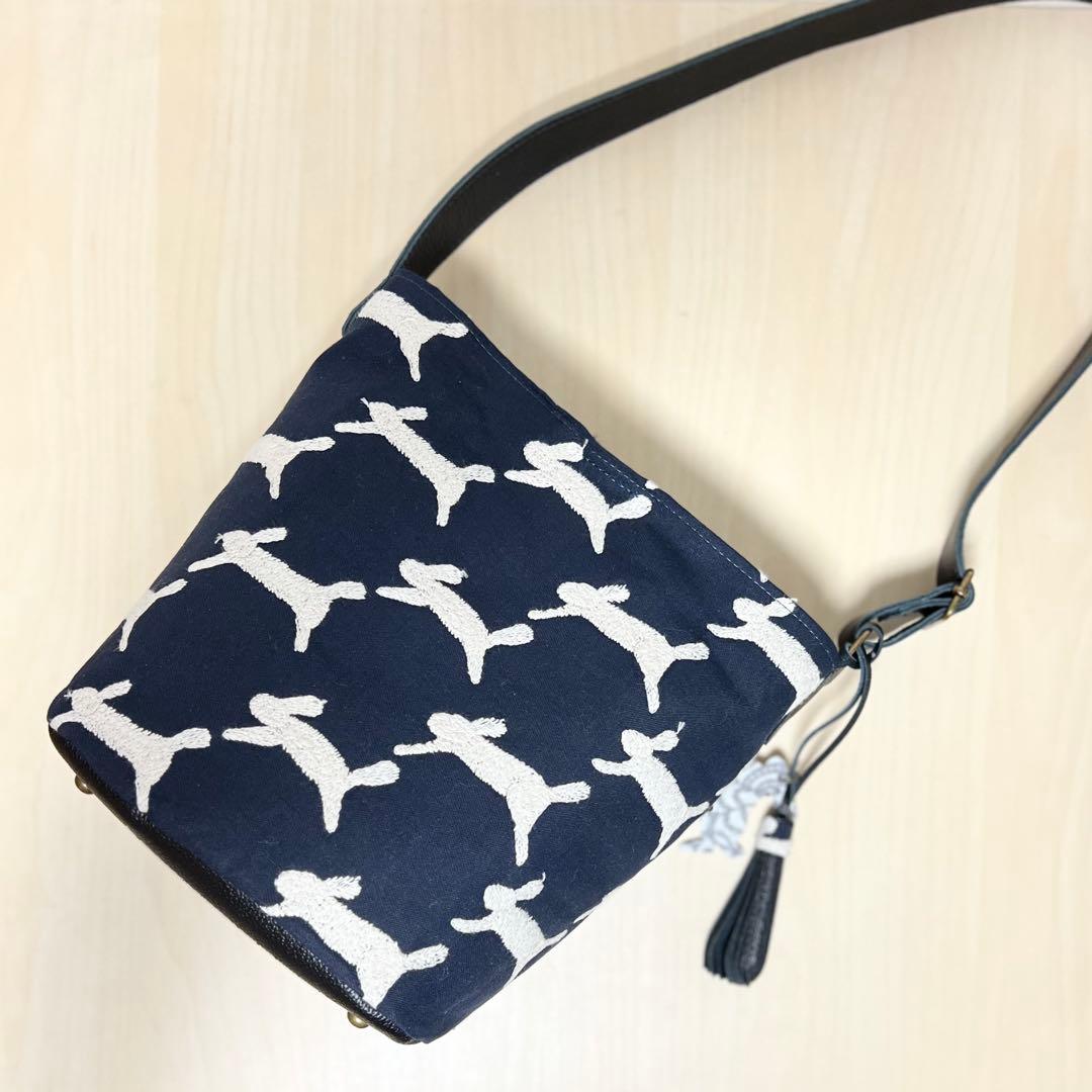 ミナペルホネンと本革のワンハンドルバッグ　MB510-163