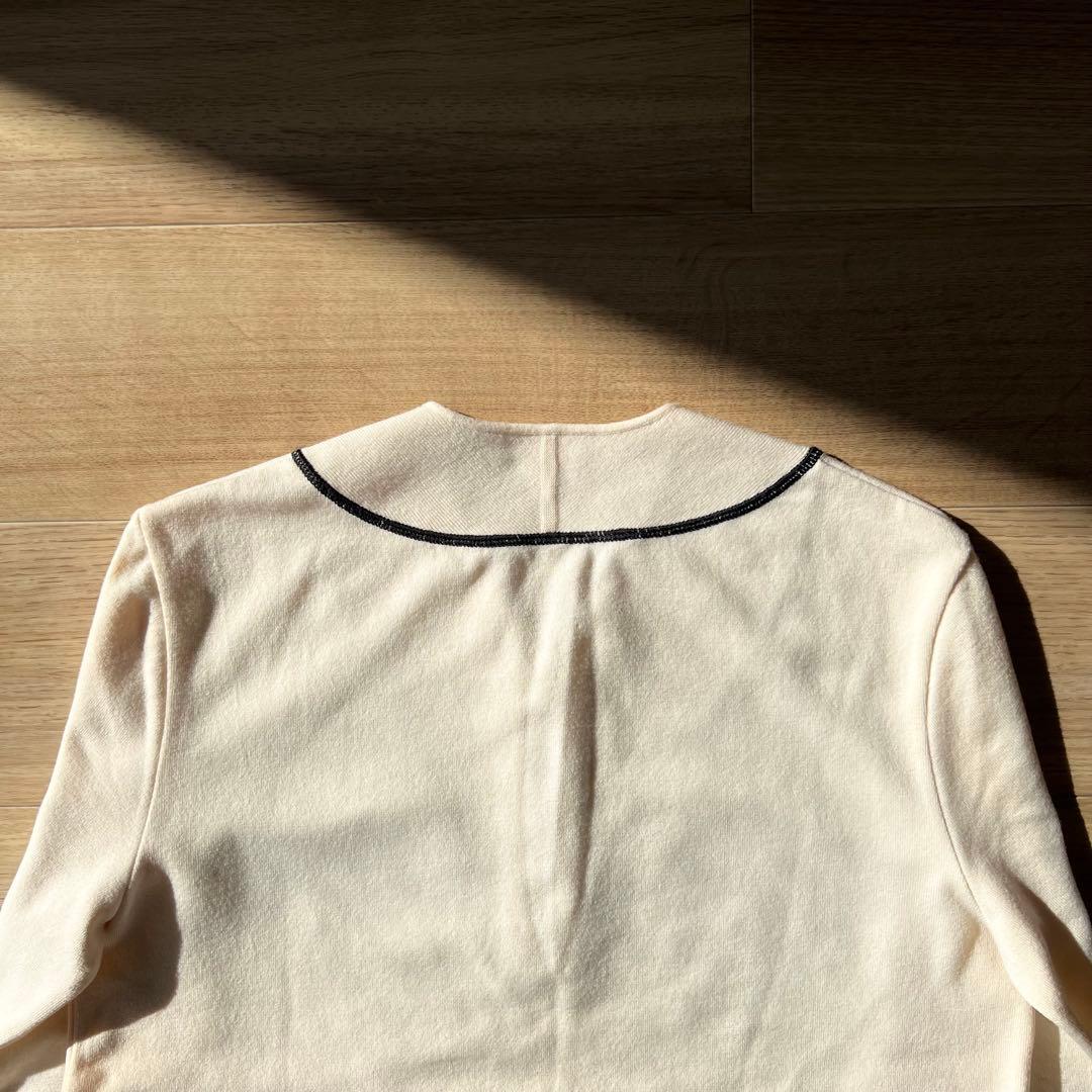 90s Giorgio Armani ハーフジップ ウール ニット ヴィンテージ