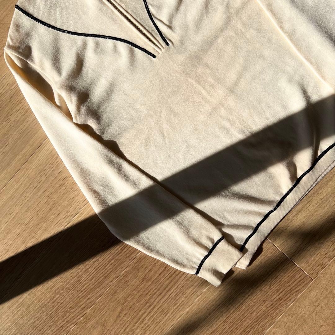 90s Giorgio Armani ハーフジップ ウール ニット ヴィンテージ