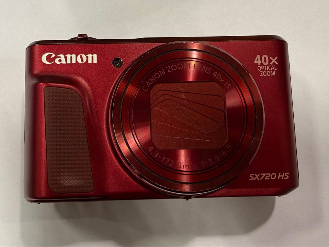 【ジャンク】Canon PowerShot SX720 HS レッド