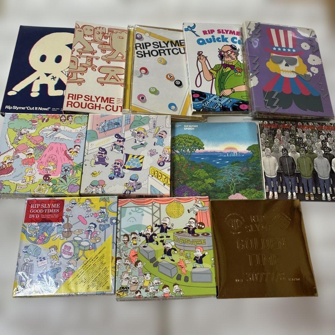 RIP SLYME CD、DVDセット