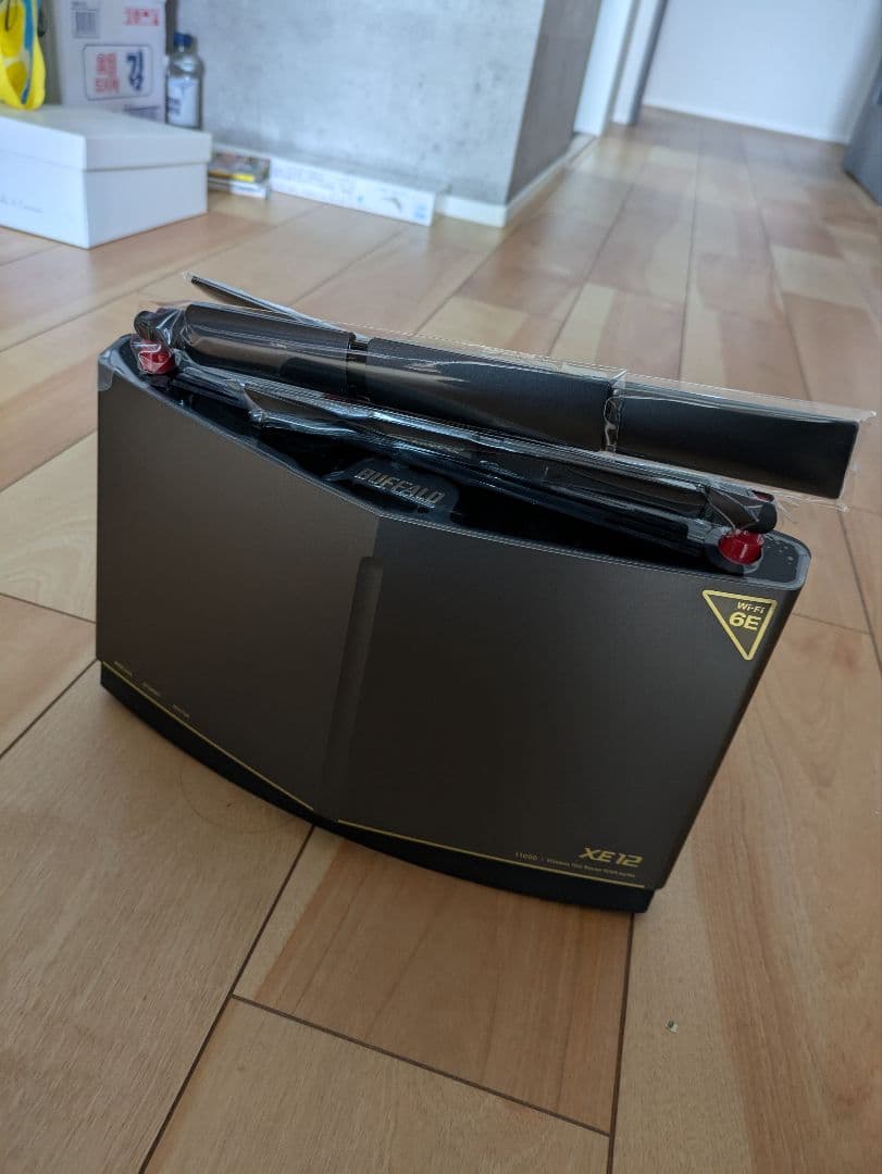 【新品】BUFFALLO 6E対応wi_fiルーター　WXR-11000XE12