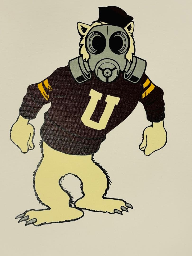 UNDER COVER アンカバ　シルクスクリーン　アート　KAWS 村上隆