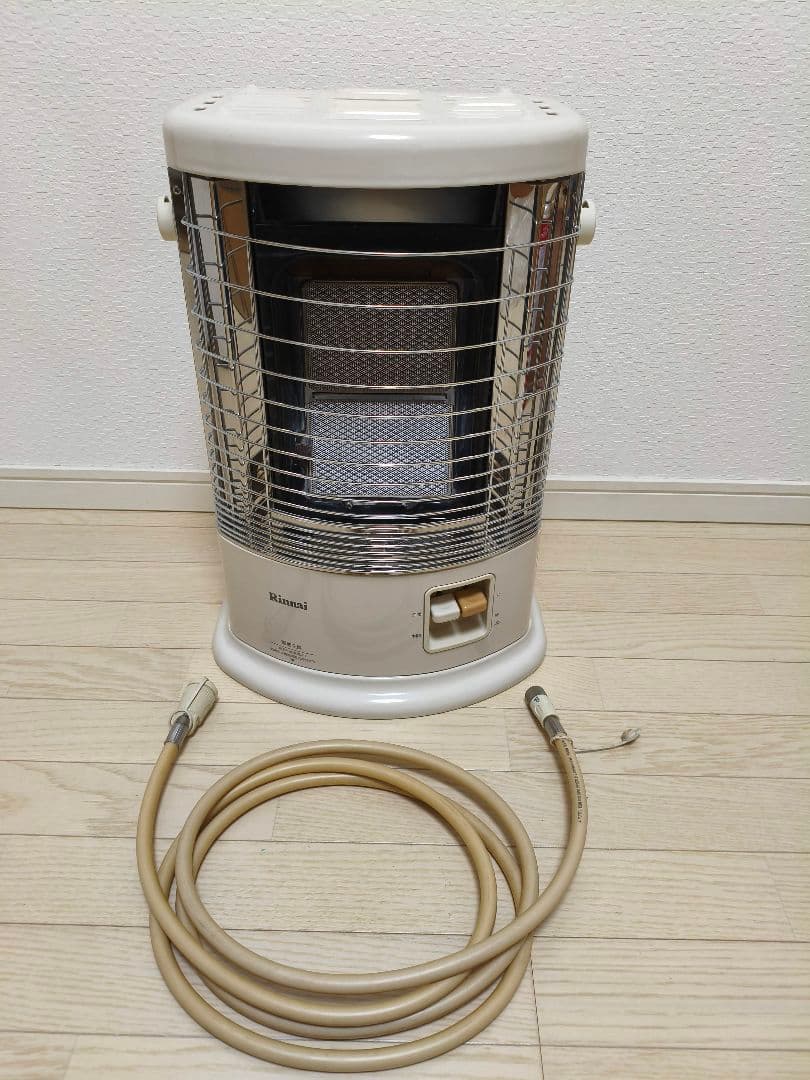 リンナイ　赤外線ガスストーブ　R-852PMSⅲ 都市ガス用　ガスコード付き