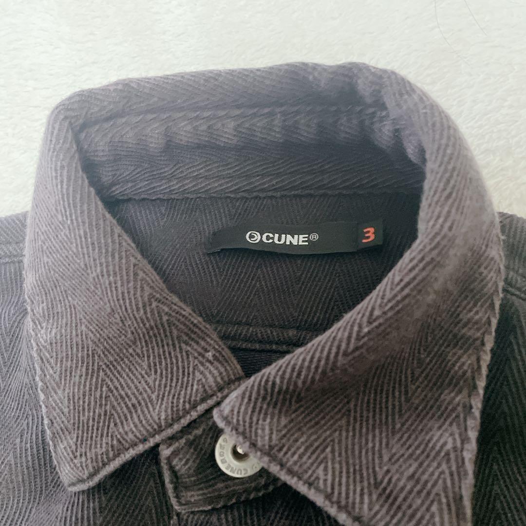 キューン　CUNE オールインワン　グレー　うさぎ　つなぎ　古着　ベリーボーン