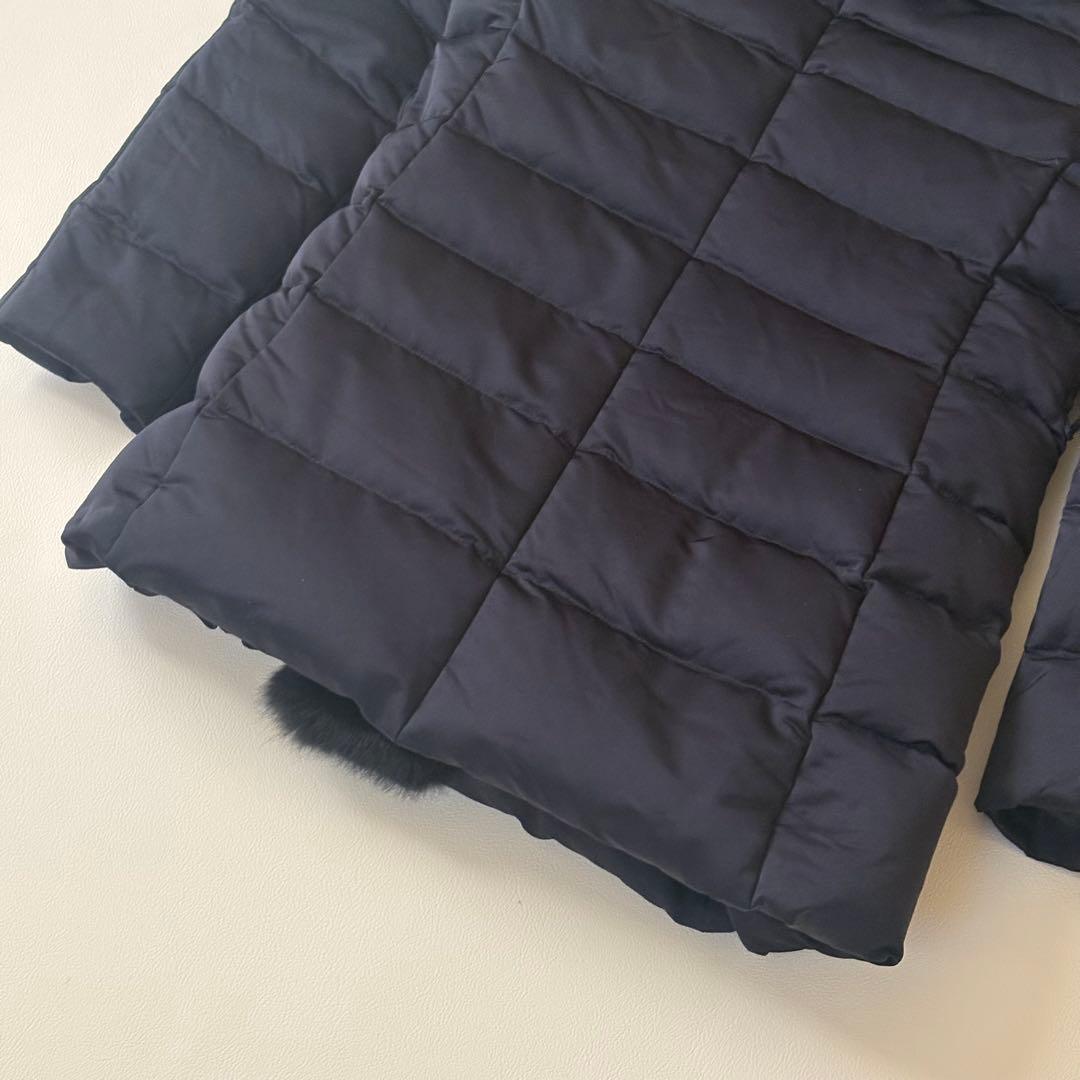 【美品】theory luxe セオリーリュクス ダウンジャケット ファー 38