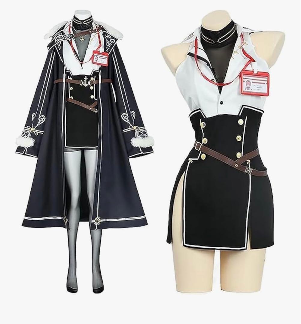 成*実様 ホロライブ 宝鐘マリン 社長服 コスプレ衣装 フルセット