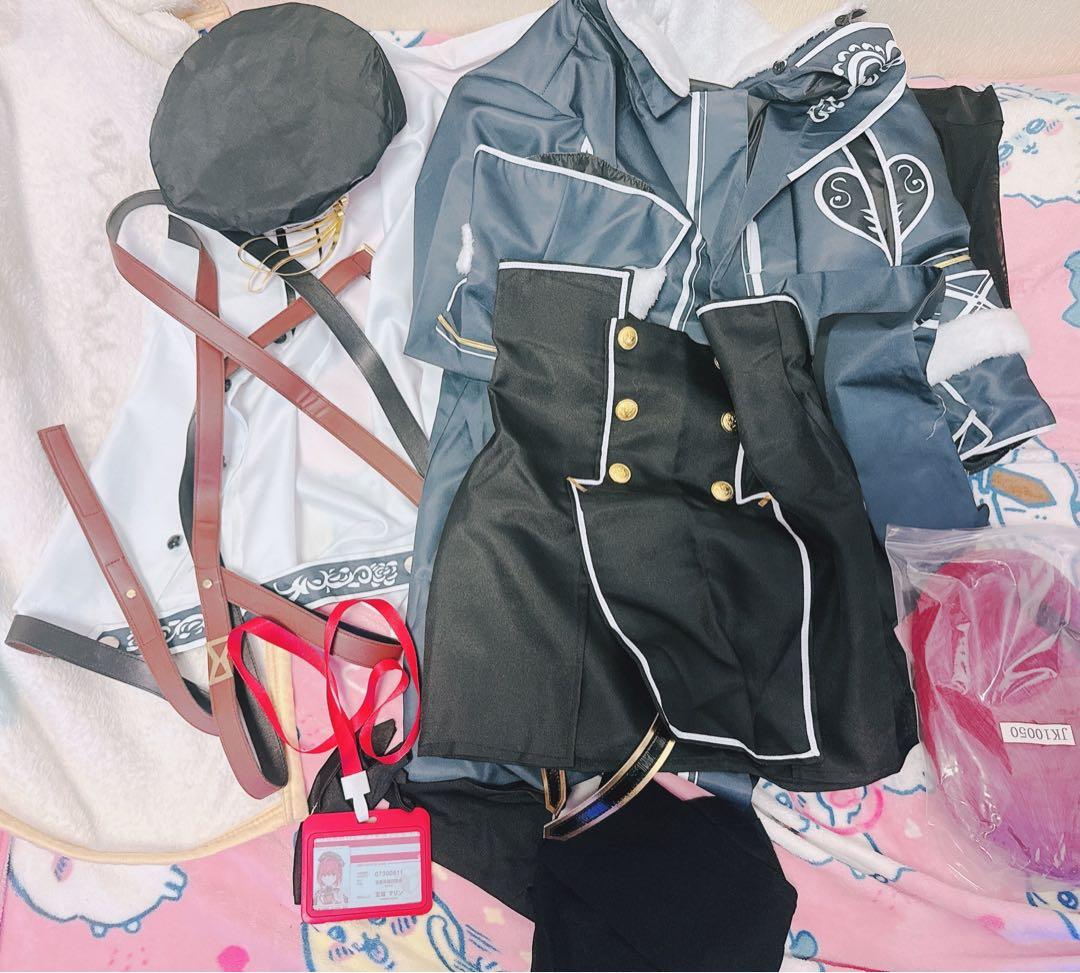 成*実様 ホロライブ 宝鐘マリン 社長服 コスプレ衣装 フルセット