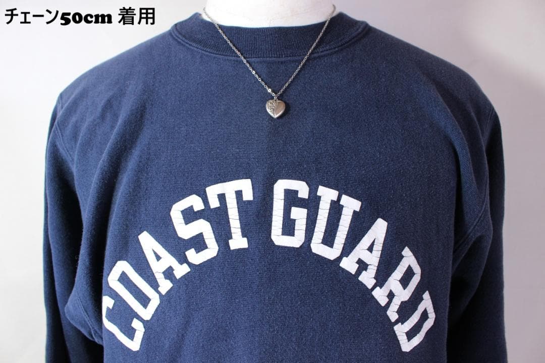 40s　スウィートハートジュエリー　パフィハート　シルバー 波　渦巻　NAVY