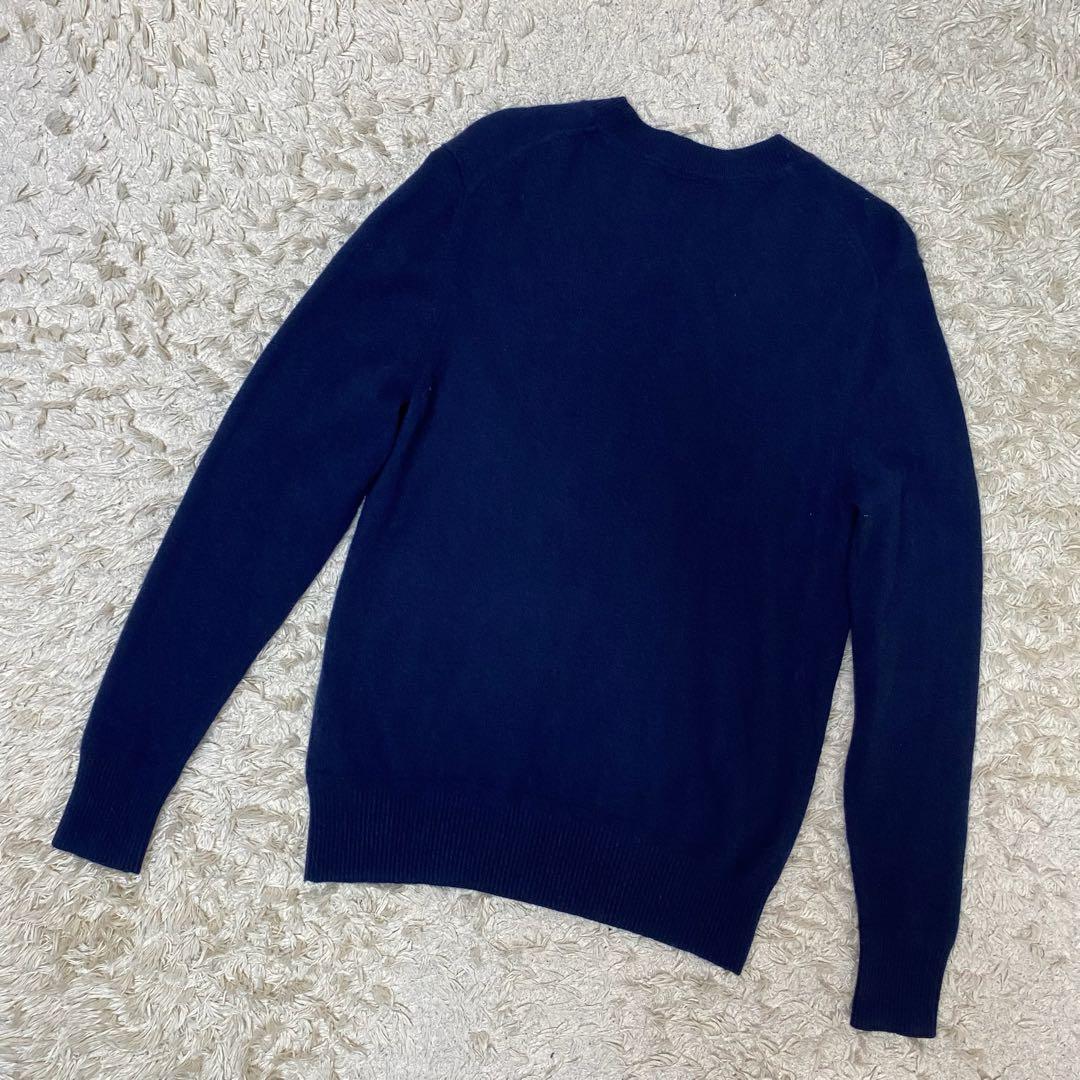 バーバリー カシミヤ ロゴ刺繍 クルーネックニット セーター 8018645 S