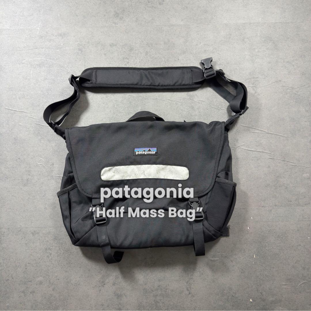 patagonia Half Mass ハーフマスメッセンジャーバッグ 黒 古着