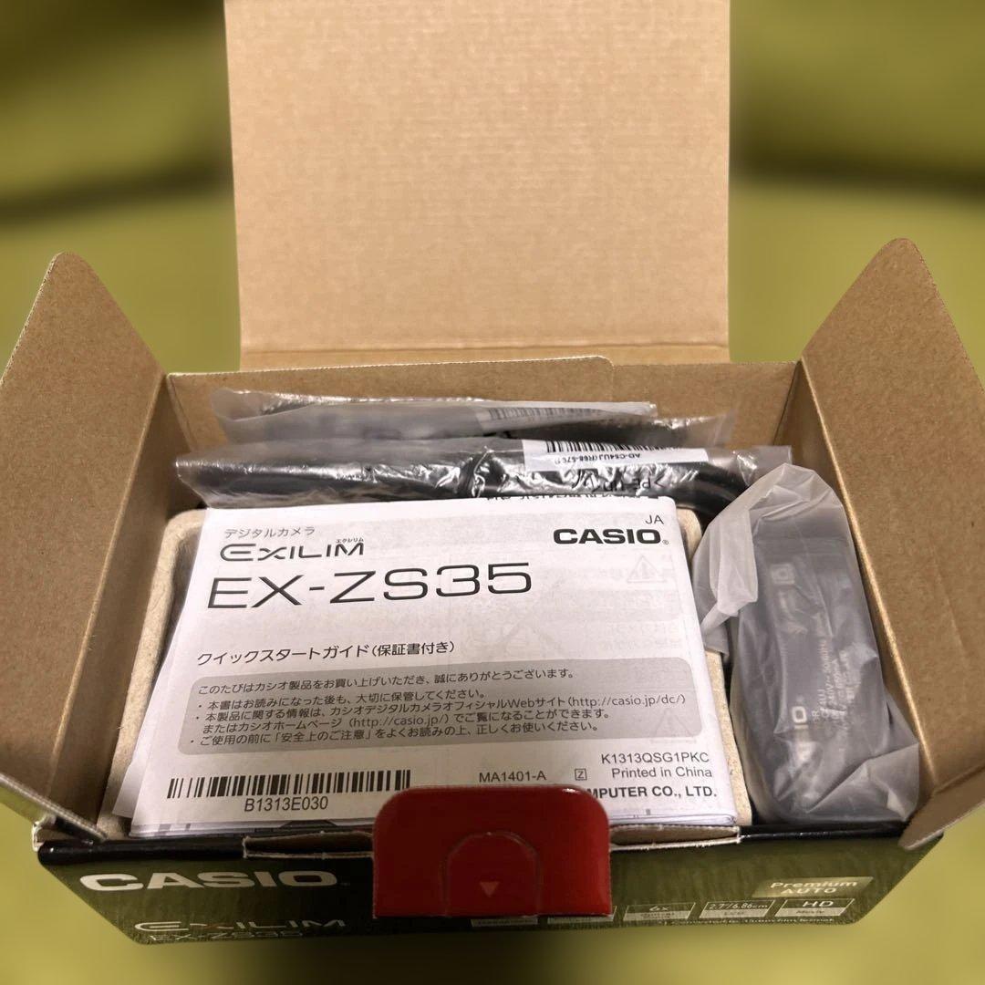【新品未使用】CASIO EXILIM EX-ZS35 コンパクトデジタルカメラ
