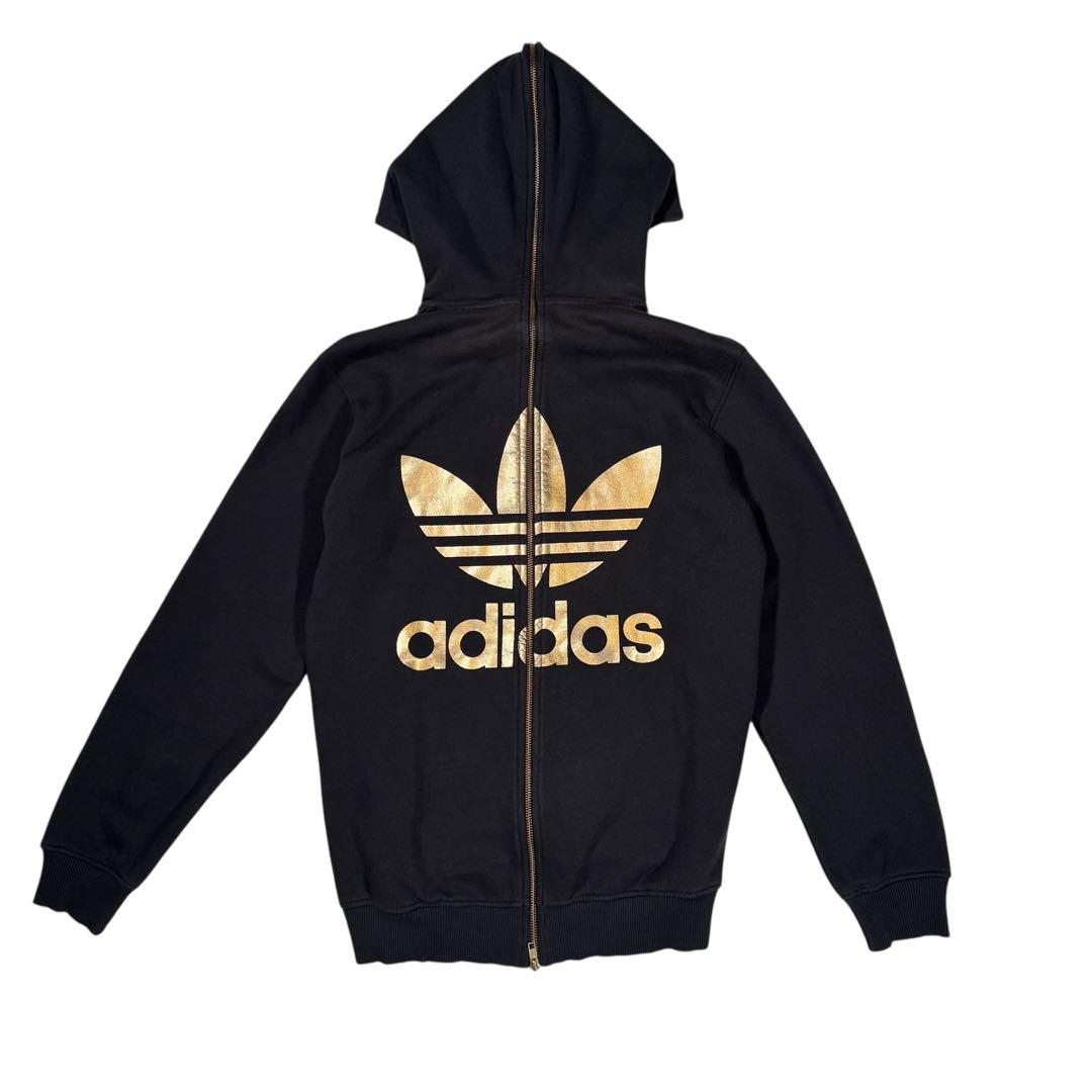 【レア】アディダス×ジェレミースコット ギミックフーディ パーカー ブラック M