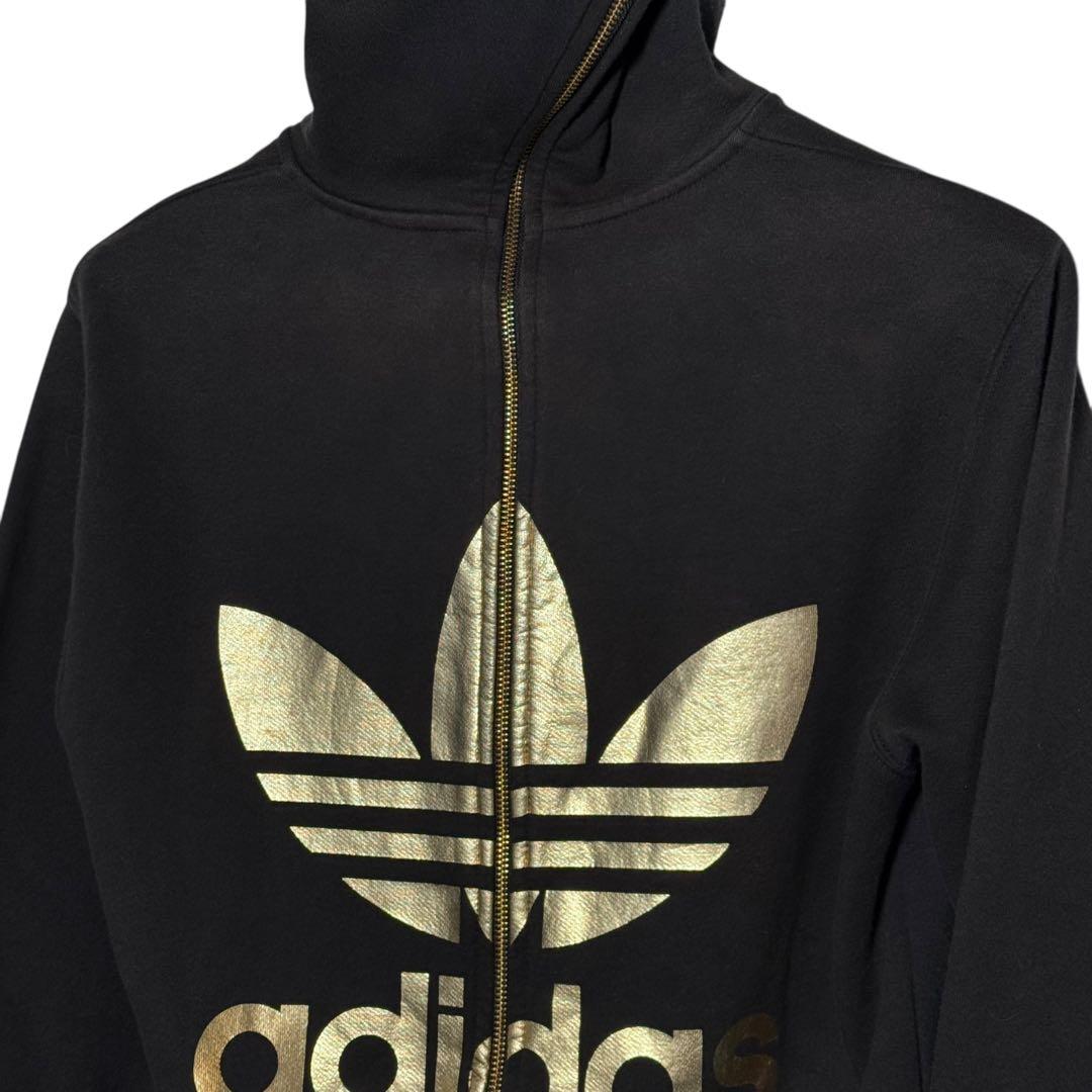 【レア】アディダス×ジェレミースコット ギミックフーディ パーカー ブラック M