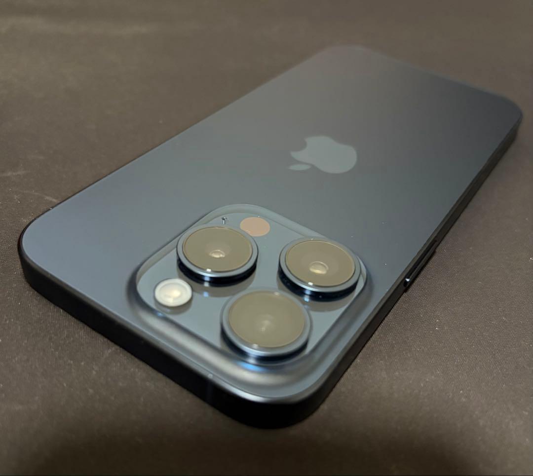 iPhone 15 pro ブルーチタニウム　128gb simフリー