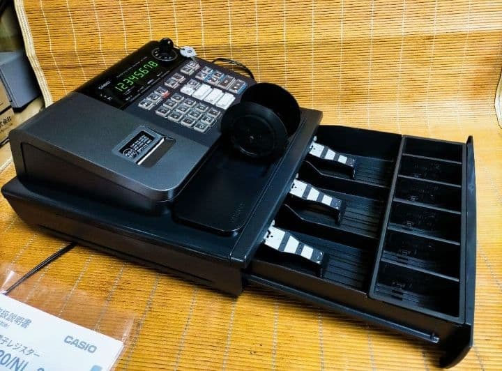 カシオレジスター　SE-S20/NL200　人気機種　送料無料　00833