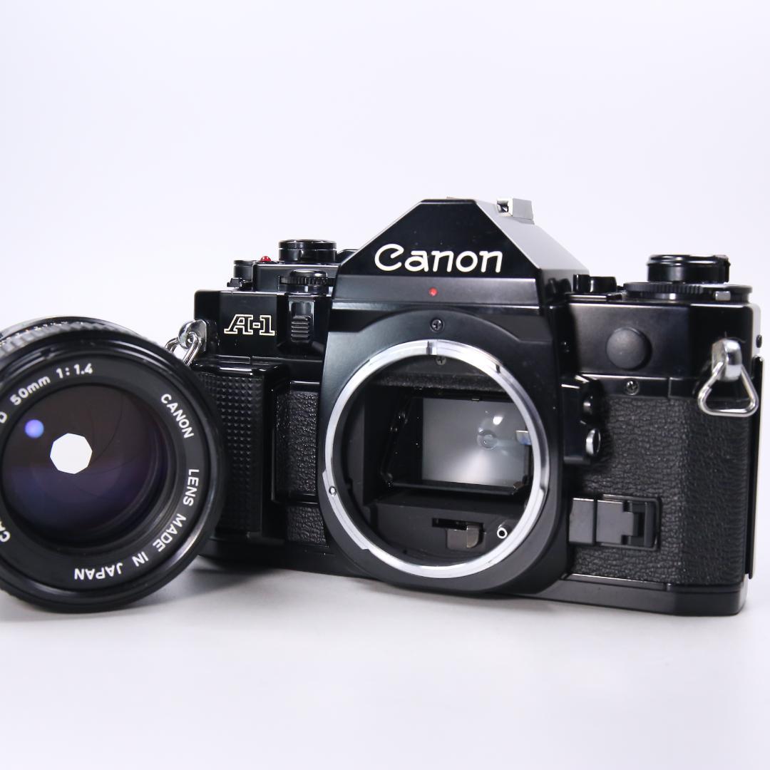 ☆完全動作＆美品☆Canon A-1 NEW FD 50mm F1.4　＃470