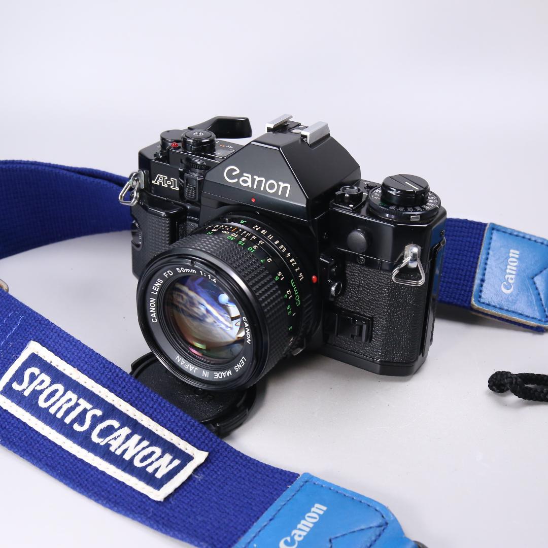 ☆完全動作＆美品☆Canon A-1 NEW FD 50mm F1.4　＃470