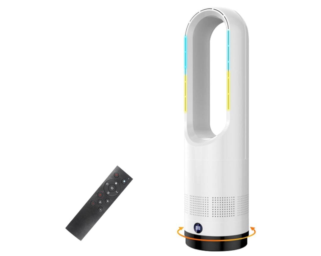 冷暖両用＆羽根なし＆DCモーター電気代節約