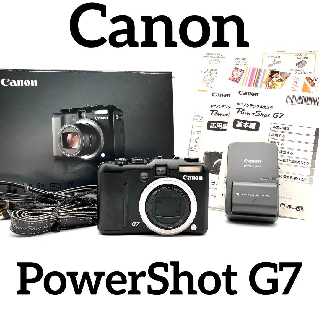 Canon PowerShot G7 デジタルカメラ