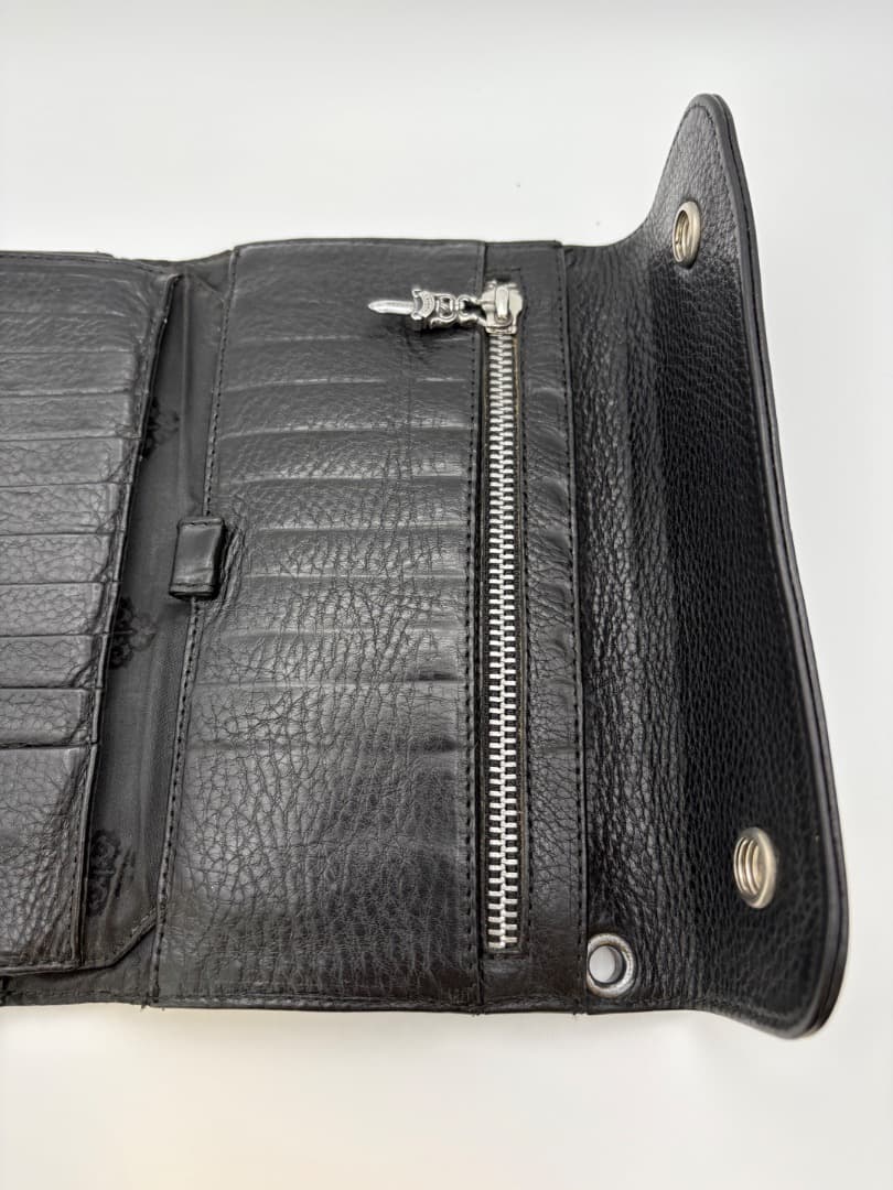 Chrome Hearts Wave クロームハーツ　長財布　ロングウォレット