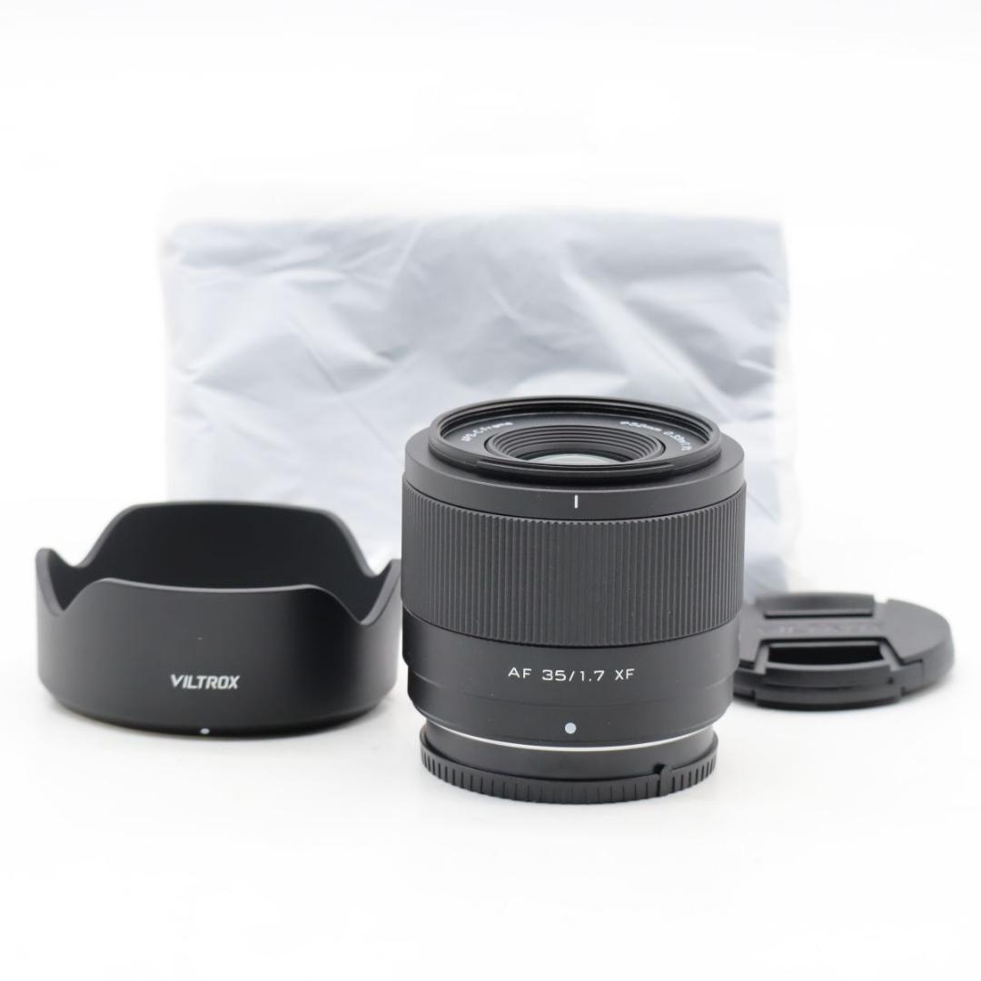 ほぼ新品 VILTROX AF 35mm F1.7 XF フード付 フジX対応